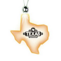 Light Up Pendant Necklace - Texas - Amber